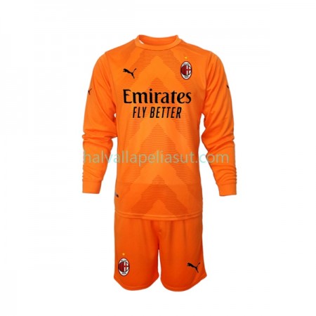 Jalkapallo Pelipaidat/Peliasut AC Milan Maalivahti Lasten Kolmaspaita 2022-2023 Pitkähihainen